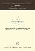 E-Book (pdf) Aussagemöglichkeiten und Grenzen der industriellen Kostenrechnung aus kostentheoretischer Sicht von Otto H. Jacobs