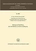 E-Book (pdf) Beitrag zur Gestaltung der betrieblichen Zwischenverpflegung von Johannes-Georg Endter