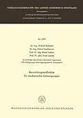 E-Book (pdf) Beurteilungsmaßstäbe für mechanische Schwingungen von Gisbert Bobbert, Dieter Dieckmann, Klaus Federn