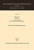 E-Book (pdf) Exaktwissenschaftliche Musikanalyse von Wilhelm Fucks