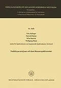 E-Book (pdf) Festkörperanalysen mit dem Massenspektrometer von Fritz Aulinger