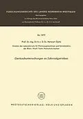 E-Book (pdf) Geräuschuntersuchungen an Zahnradgetrieben von Herwart Opitz