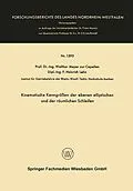 E-Book (pdf) Kinematische Kenngrößen der ebenen elliptischen und der räumlichen Schleifen von Walther Meyer zur Capellen