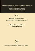 E-Book (pdf) Kräfte- und Leistungsermittlung an Rundbiegemaschinen von Gerhard Oehler