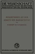E-Book (pdf) Meßmethoden auf dem Gebiete der Radioaktivität von Hans Geiger