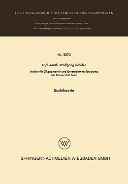 E-Book (pdf) Suchtheorie von Wolfgang Schüler
