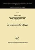 E-Book (pdf) Theoretische Untersuchung des Begegnungs- oder Überholungsvorganges von Schiffen von Franz Kolberg