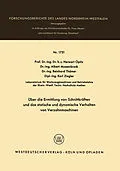 E-Book (pdf) Über die Ermittlung von Schnittkräften und das statistische und dynamische Verhalten von Verzahnmaschinen von Herwart Opitz, Albert Mussenbrock, Reinhard Thämer
