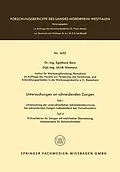 E-Book (pdf) Untersuchungen an schneidenden Zangen von Eginhard Barz