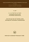 E-Book (pdf) Untersuchungen über das Verhalten und die Wirkungsweise verschiedener Trockenlöschmittel von Max Friedrich