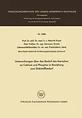 E-Book (pdf) Untersuchungen über den Bedarf des Menschen an Calcium und Phosphor in Beziehung zum Stickstoffbedarf von Heinrich Kraut