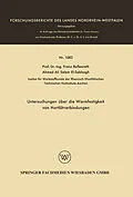 E-Book (pdf) Untersuchungen über die Warmfestigkeit von Hartlötverbindungen von Franz Bollenrath