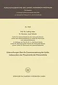 E-Book (pdf) Untersuchungen über die Zusammensetzung der Lipide, insbesondere der Phosphatide der Weizenstärke von Ludwig Acker