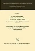 E-Book (pdf) Photochemische und thermische Umwandlungen einiger Colchicum-Alkaloide und ihrer Lumiverbindungen von Hans Jochen Kuhn