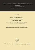 E-Book (pdf) Qualitätsuntersuchungen an Kunststoffrohren von Alfred Hermann Henning