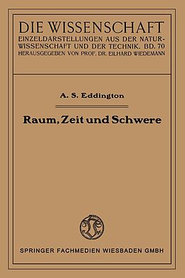 E-Book (pdf) Raum, Zeit und Schwere von Arthur Stanley Eddington