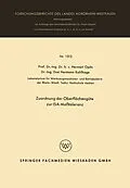 E-Book (pdf) Zuordnung der Oberflächengüte zur ISA-Maßtoleranz von Herwart Opitz