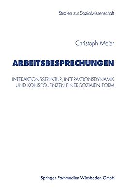 E-Book (pdf) Arbeitsbesprechungen von Christoph Meier