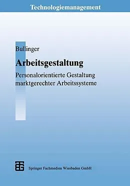 E-Book (pdf) Arbeitsgestaltung von Hans-Jörg Bullinger