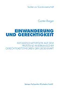 E-Book (pdf) Einwanderung und Gerechtigkeit von Günter Rieger