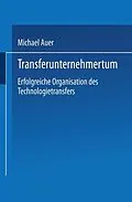 E-Book (pdf) Transferunternehmertum von Michael Auer