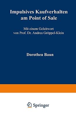 E-Book (pdf) Impulsives Kaufverhalten am Point of Sale von Dorothea Baun