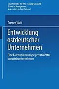 E-Book (pdf) Entwicklung ostdeutscher Unternehmen von Torsten Wulf