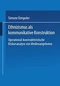 E-Book (pdf) Ethnizismus als kommunikative Konstruktion von Simone Kimpeler