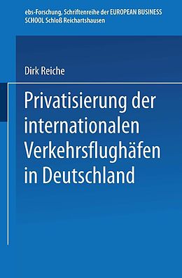 E-Book (pdf) Privatisierung der internationalen Verkehrsflughäfen in Deutschland von 