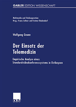 E-Book (pdf) Der Einsatz der Telemedizin von Wolfgang Gnann