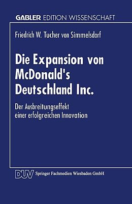 E-Book (pdf) Die Expansion von McDonalds Deutschland Inc. von 