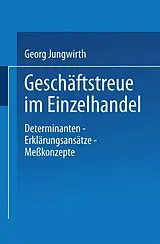E-Book (pdf) Geschäftstreue im Einzelhandel von