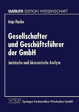 E-Book (pdf) Gesellschafter und Geschäftsführer der GmbH von 