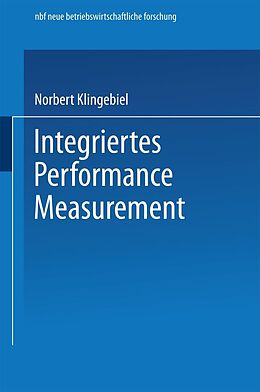 E-Book (pdf) Integriertes Performance Measurement von Norbert Klingebiel