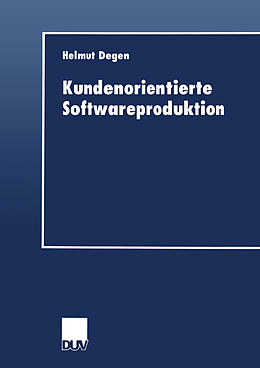 E-Book (pdf) Kundenorientierte Softwareproduktion von 