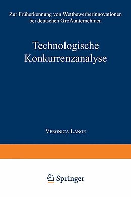 E-Book (pdf) Technologische Konkurrenzanalyse von 