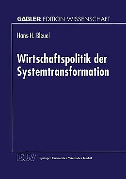 E-Book (pdf) Wirtschaftspolitik der Systemtransformation von 