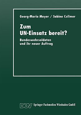 E-Book (pdf) Zum UN-Einsatz bereit? von 
