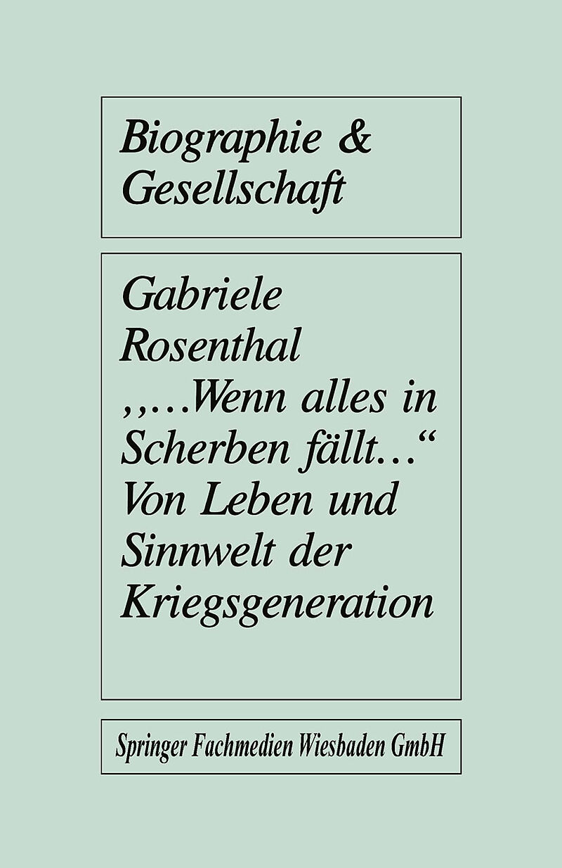 wenn alles in Scherben fällt