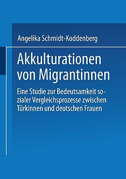 E-Book (pdf) Akkulturation von Migrantinnen von Angelika Schmidt-Koddenberg