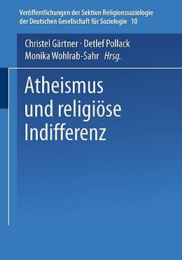 E-Book (pdf) Atheismus und religiöse Indifferenz von 