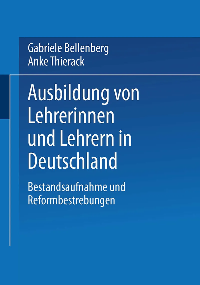Ausbildung von Lehrerinnen und Lehrern in Deutschland