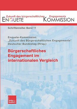 E-Book (pdf) Bürgerschaftliches Engagement im internationalen Vergleich von 