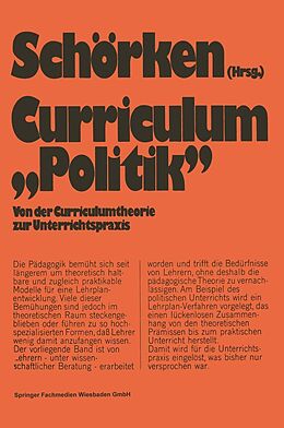 E-Book (pdf) Curriculum »Politik« von 