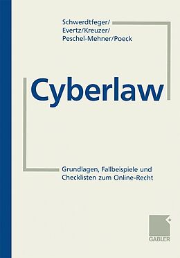 E-Book (pdf) Cyberlaw von Armin Schwerdtfeger, Stephan Evertz, Philipp Kreuzer