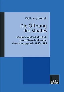 E-Book (pdf) Die Öffnung des Staates von Wolfgang Wessels