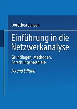 E-Book (pdf) Einführung in die Netzwerkanalyse von Dorothea Jansen