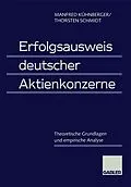 E-Book (pdf) Erfolgsausweis deutscher Aktienkonzerne von Manfred Kühnberger, Thorsten Schmidt