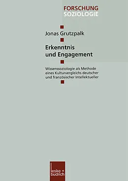 E-Book (pdf) Erkenntnis und Engagement von Jonas Grutzpalk