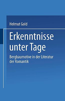 E-Book (pdf) Erkenntnisse unter Tage von Helmut Gold
